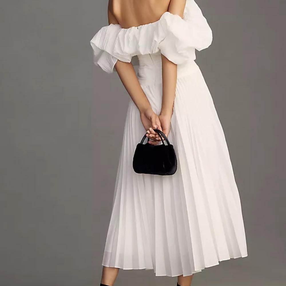 Acler "Arahura" Midi Dress in Ivory (NWT)